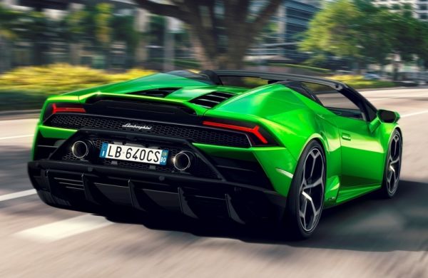 Rent a Lamborghini Huracán Evo Spider